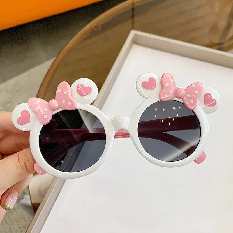 Children Cute Cartoon Sunglasses Boy Girl Outdoor Sun Protection Summer Shades Baby Photography Glasses Eyewear UV400