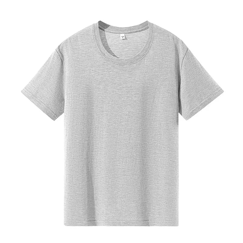 Classic Style Pure Cotton Short Sleeve T-Shirt 19 Colors Available 180 Grams Summer New Arrival Adult Short T-Shirt