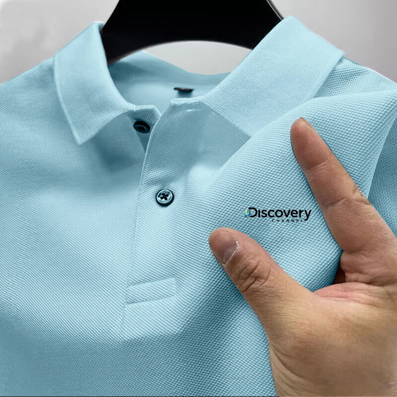2026 Summer Men's Golf Polo Shirt , Luxury Business Casual Polo Shirt , Versatile , Comfortable And Breathable Good Summer Trend