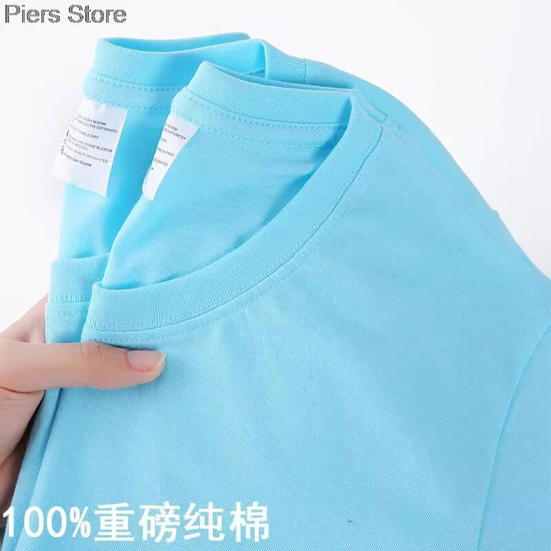 100%cotton  Multicolor Color Tee Women M-2XL Harajuku White Women's T-shirt  Female O-Neck Summer Top Basic Tshirt Dropshipping