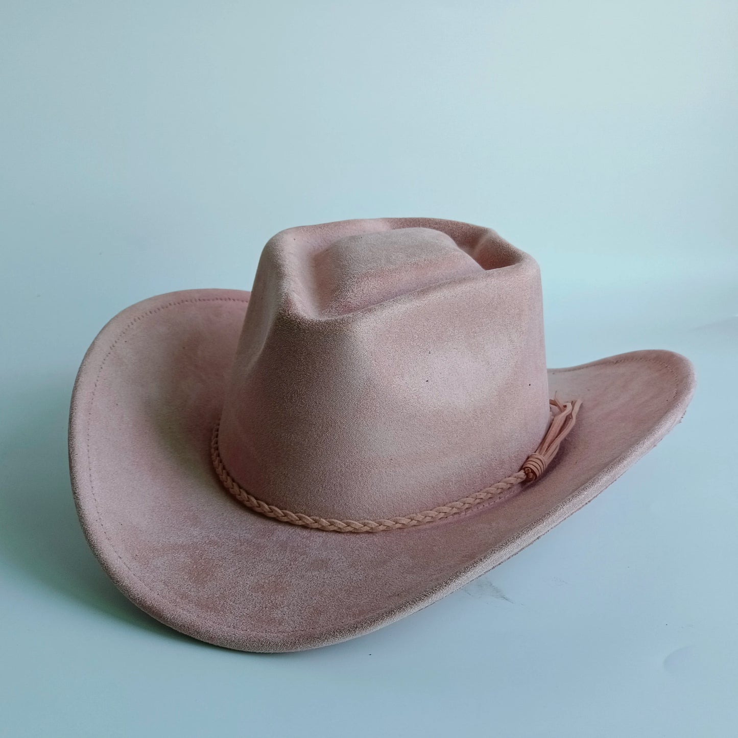 Western Vegan suede hat cowboy hat jazz panama hat unisex women's hat wide brim cowboy hat women's hat cowboy hat