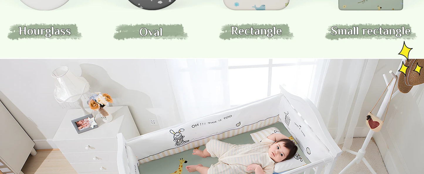 Baby Cot Bed Sheets, 1 Pack Moses Basket Sheet Fitted For Ultra Soft Cotton Baby Crib Sheets For Bassinet, Cot, Moses Basket