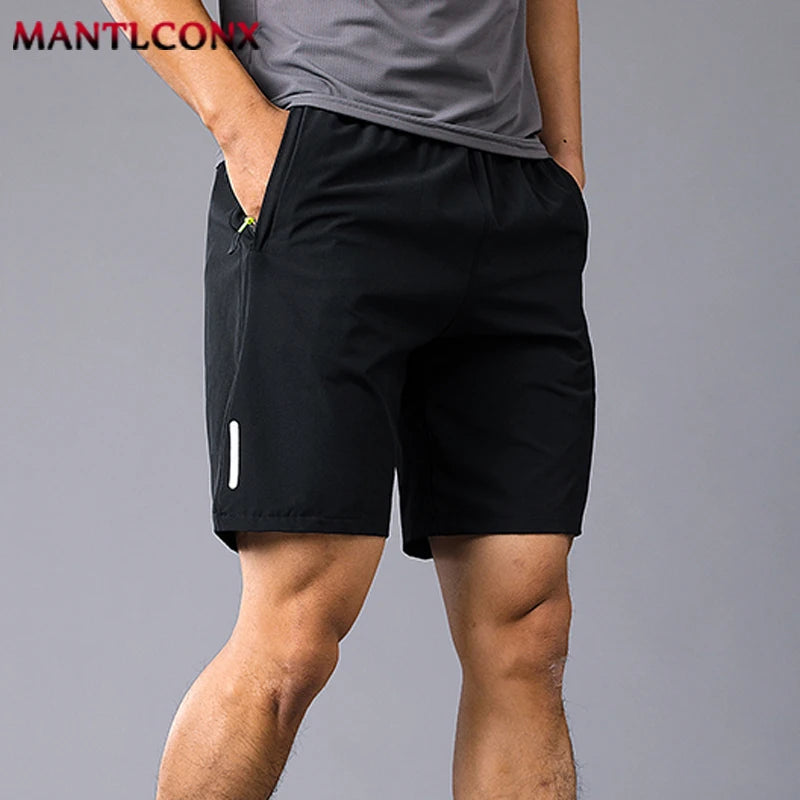 XL-3XL Casual Men's Running Shorts Quick-drying Fitness Black Shorts Men Beach Short Pants Male Sports Shorts Thin Lightweight