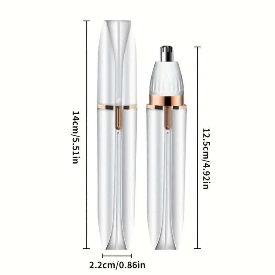 4 In 1 Electric Hair Remover Razor Full Body Shaving Facial Epilator Shaver Eyebrow Trimmer Nose Bikini Line Painless Epilator