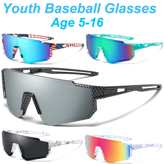 Youth Sunglasses Boys Girls Kids  Sun Glasses Small head Adult Men Women Eyewear Outdoor Cycling Driving Shades Sport