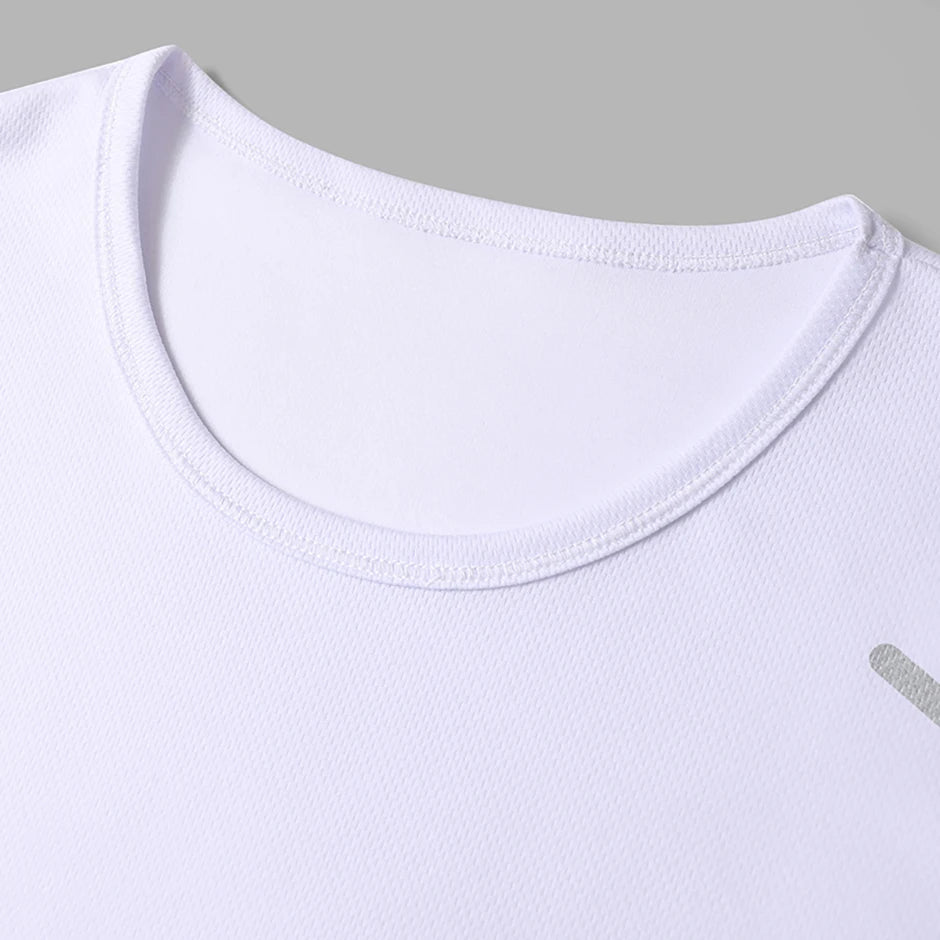 1/4 Pcs Men's Summer Fashion Printing Quick-drying Short-sleeved Youth Leisure Sports Fitness Breathable Top Middle-aged Loose T