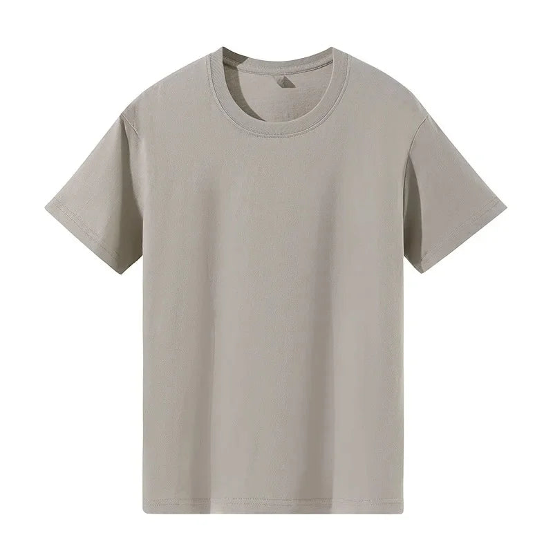 Classic Style Pure Cotton Short Sleeve T-Shirt 19 Colors Available 180 Grams Summer New Arrival Adult Short T-Shirt