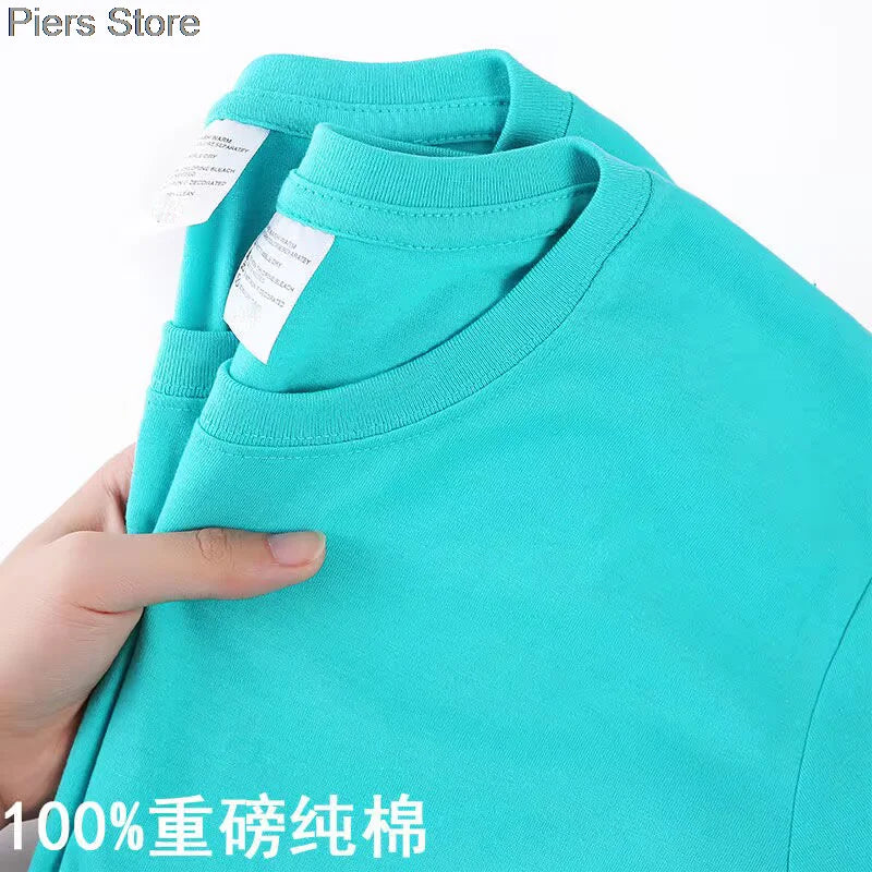 100%cotton  Multicolor Color Tee Women M-2XL Harajuku White Women's T-shirt  Female O-Neck Summer Top Basic Tshirt Dropshipping