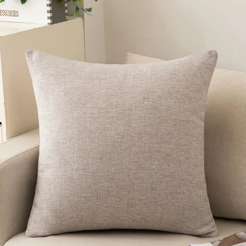 Decorative Square Throw Pillow Cushion Covers Super Soft Chenille Farmhouse Fall Pillowcase Living Room Bedroom Sofa Couch