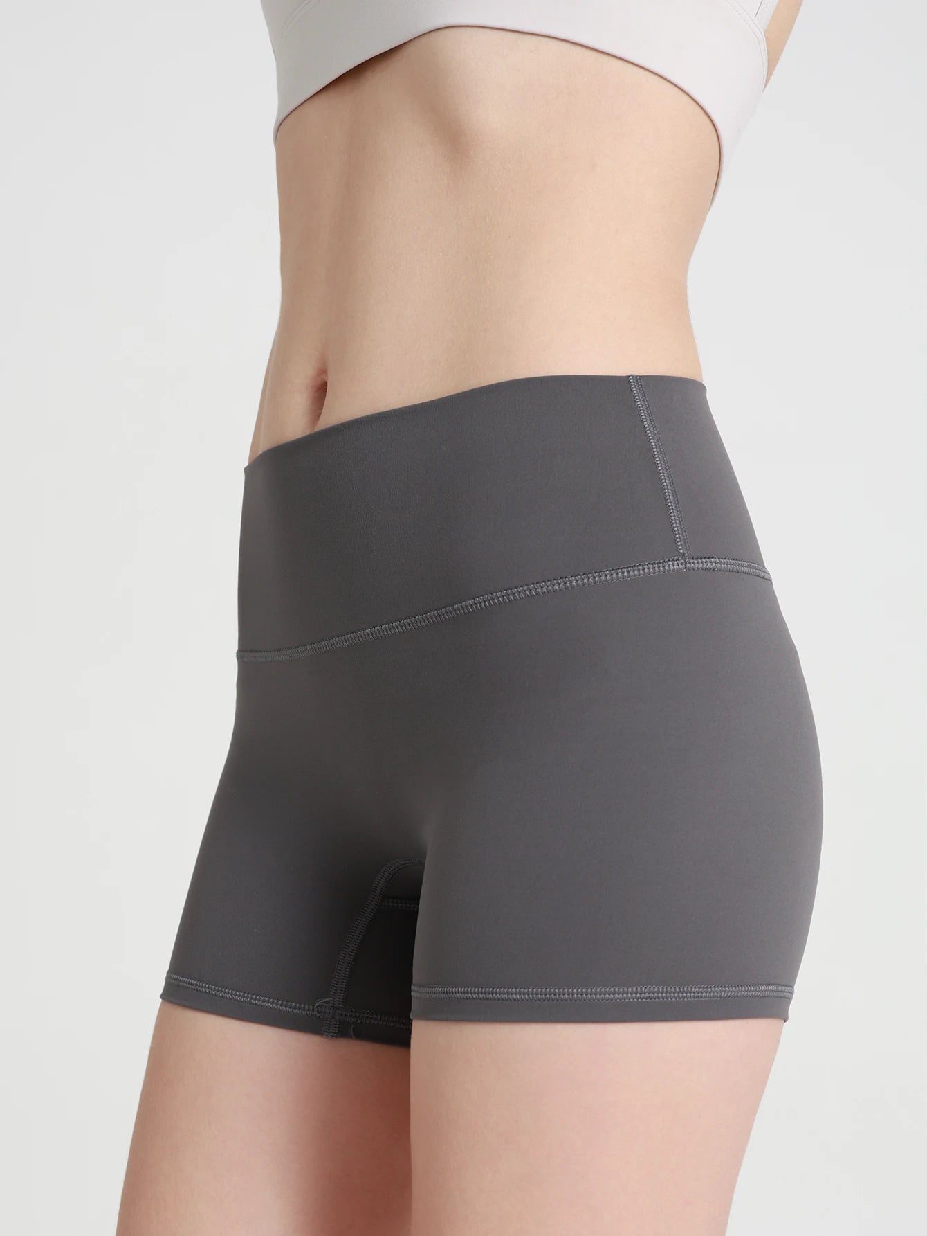 Women's Sports Yoga Shorts with High Waist, Hip Lift, Fitness, Running, Cycling, 3-point Shorts, Quick Drying Women's Yoga Short