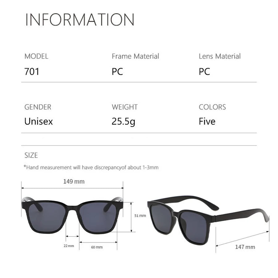 Retro 2026 Classic Vintage Square Sunglasses Women Oversized Sunglasses Women Men Retro Leopard Luxury Sun Glasses UV400