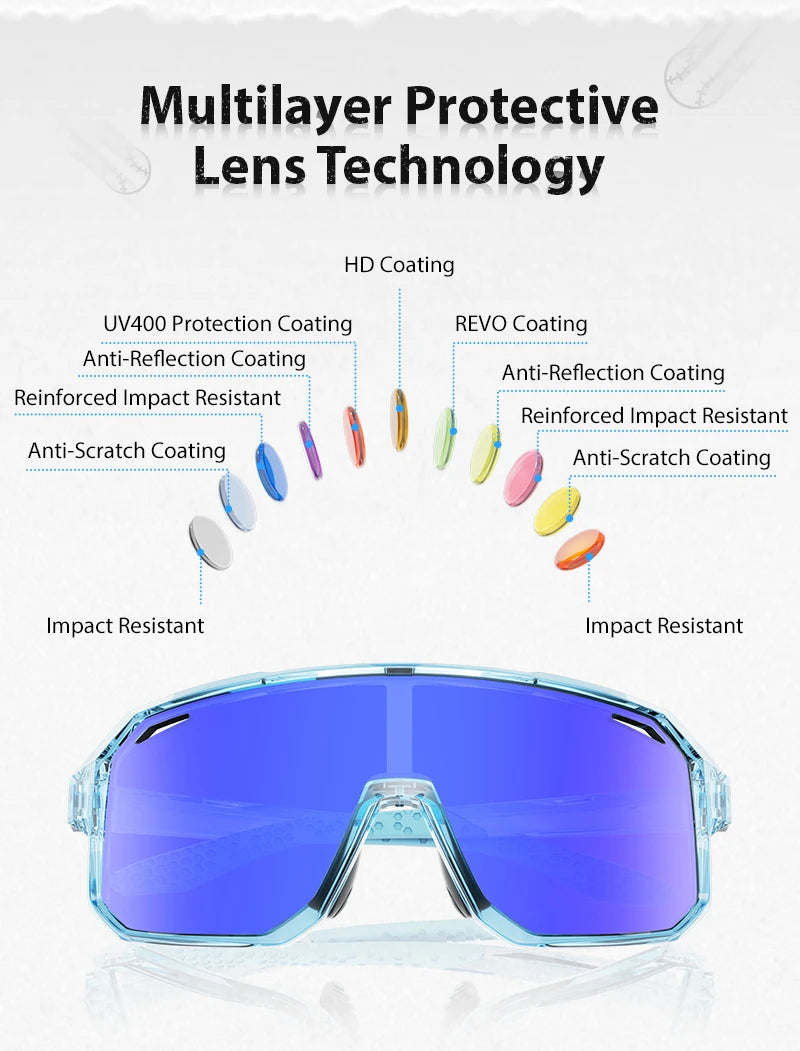 SCVCN Boys Bike Sunglasses Child Cycling Glasses for Kids UV400 Girls Small Size Glasses Fashion Outdoor Sports Protection 2024