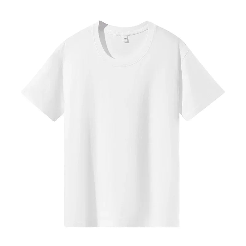 Classic Style Pure Cotton Short Sleeve T-Shirt 19 Colors Available 180 Grams Summer New Arrival Adult Short T-Shirt