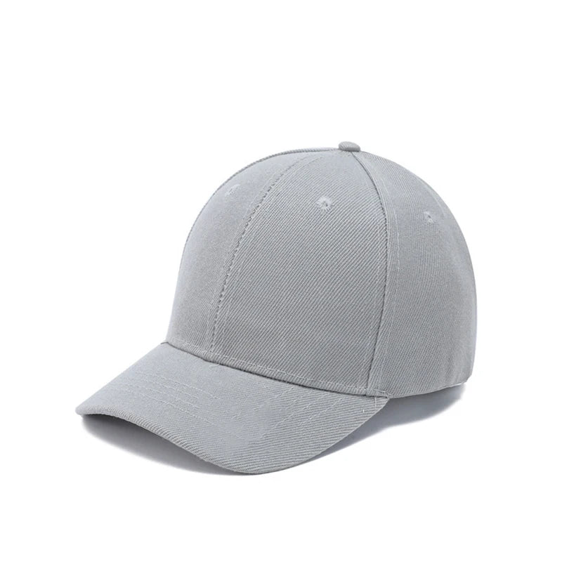 Students Kids Baseball Cap Summer Children Peaked Caps Travel Sun Hat Solid Color Boy Girl Snapback Hat Hip-Hop Hat Dropshipping
