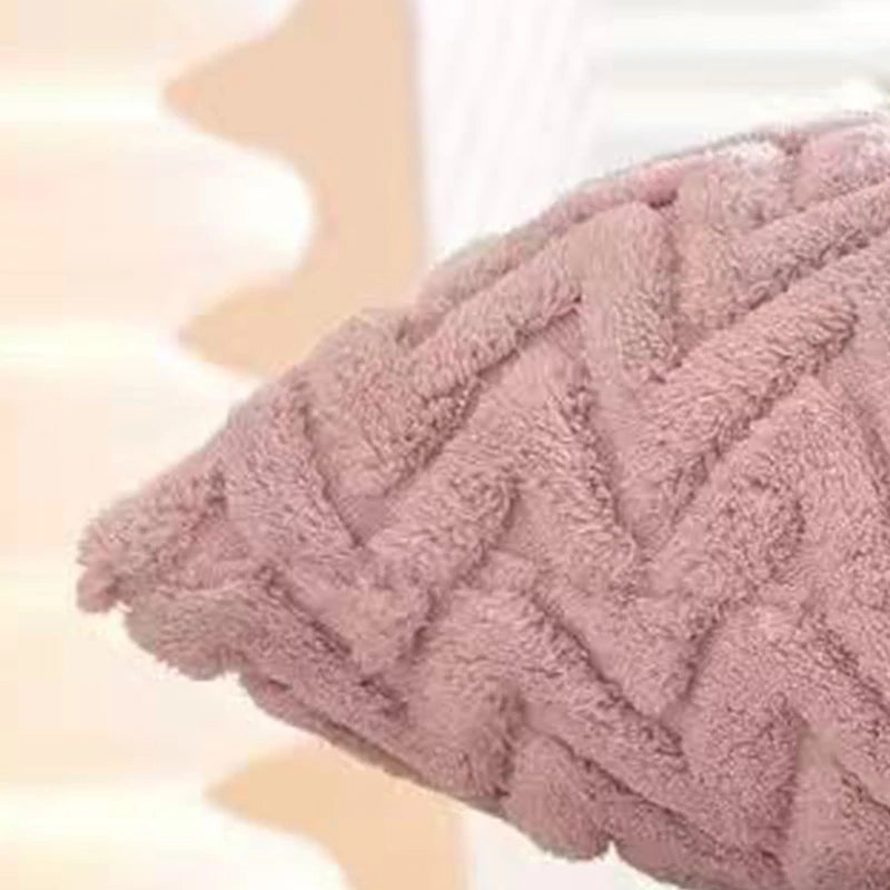 2pcs artificial plush wave pattern Throw Pillow Covers, suitable for various occasions such as bedding and home decoration