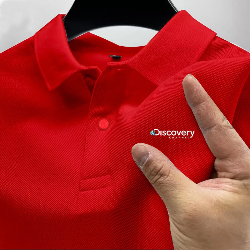 2026 Summer Men's Golf Polo Shirt , Luxury Business Casual Polo Shirt , Versatile , Comfortable And Breathable Good Summer Trend