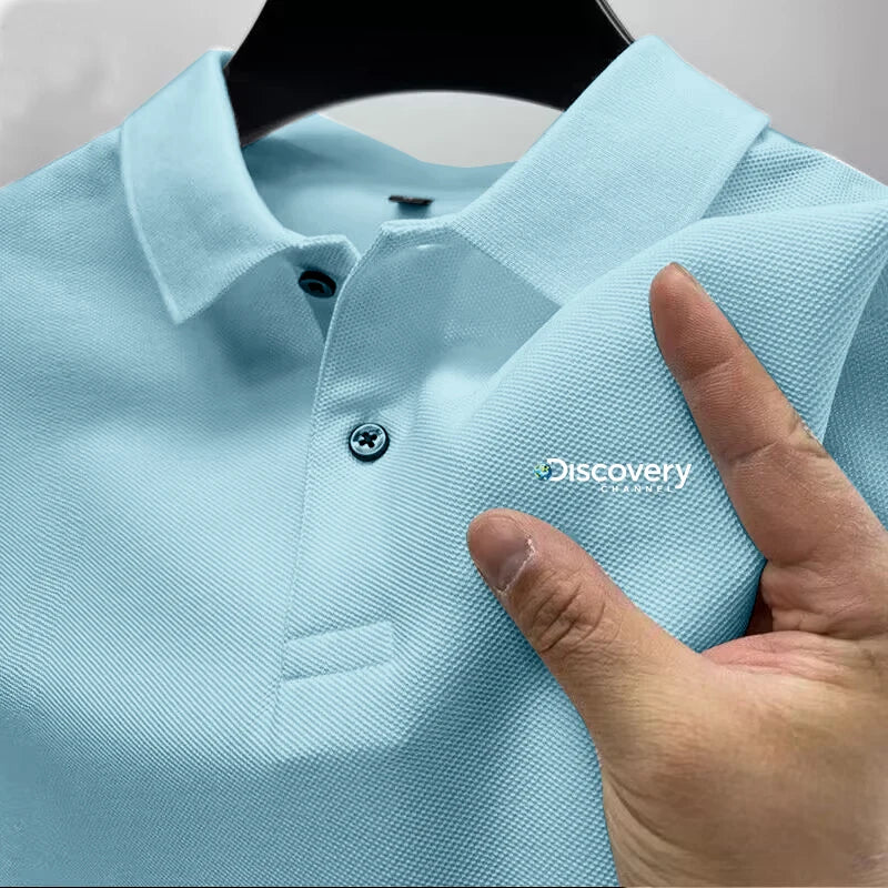 2026 Summer Men's Golf Polo Shirt , Luxury Business Casual Polo Shirt , Versatile , Comfortable And Breathable Good Summer Trend