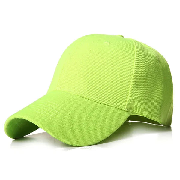 Men Women Multiple Colour Baseball Cap Peaked Cap Solid Color Adjustable Unisex Spring Summer Dad Hat Shade Sport Baseball Cap