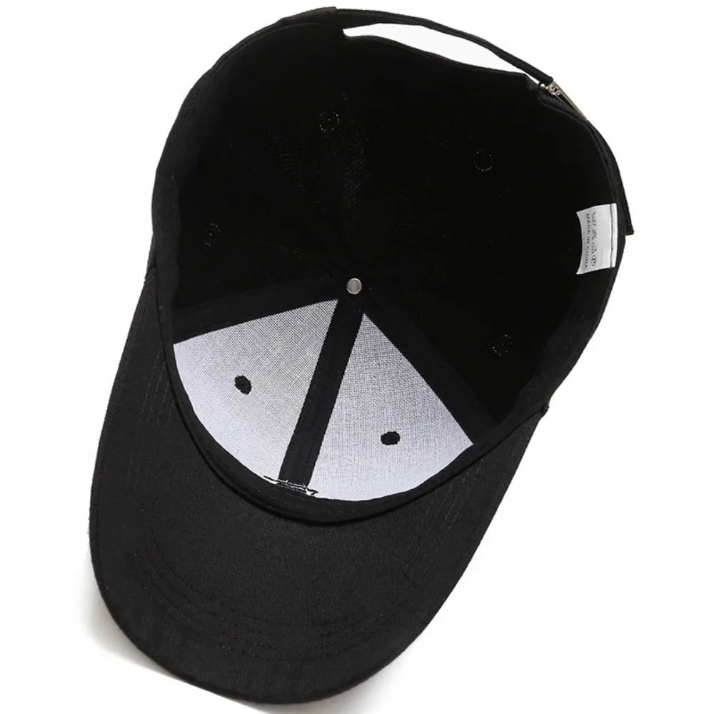 Hat trendy simple three horizontal bars Summer Baseball Men Women's fashion leisure sunshade Cap