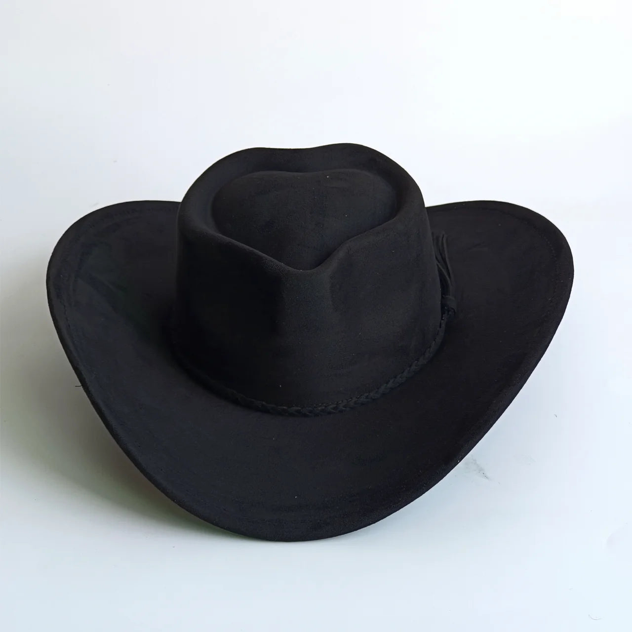 Western Vegan suede hat cowboy hat jazz panama hat unisex women's hat wide brim cowboy hat women's hat cowboy hat