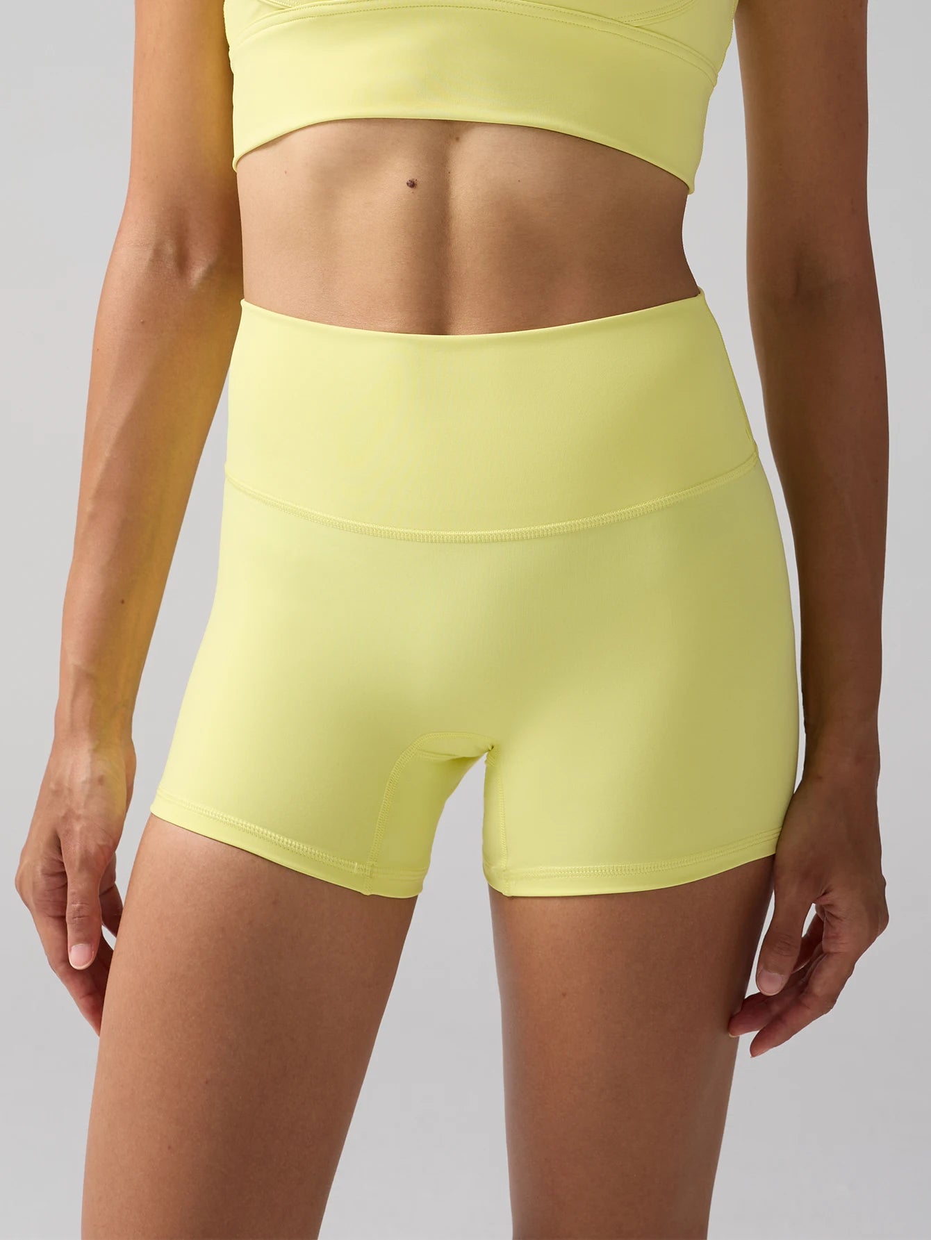 Women's Sports Yoga Shorts with High Waist, Hip Lift, Fitness, Running, Cycling, 3-point Shorts, Quick Drying Women's Yoga Short