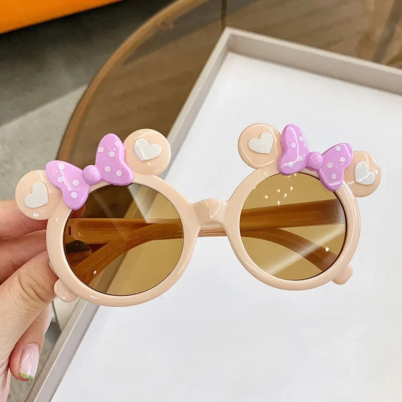 Children Cute Cartoon Sunglasses Boy Girl Outdoor Sun Protection Summer Shades Baby Photography Glasses Eyewear UV400
