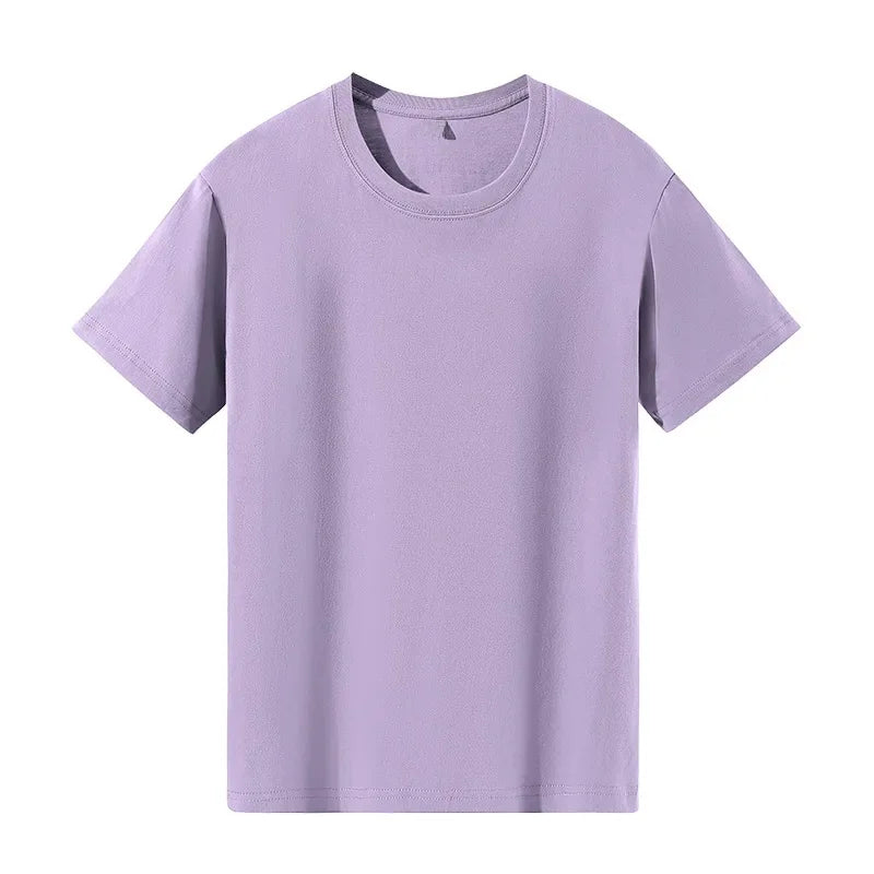 Classic Style Pure Cotton Short Sleeve T-Shirt 19 Colors Available 180 Grams Summer New Arrival Adult Short T-Shirt