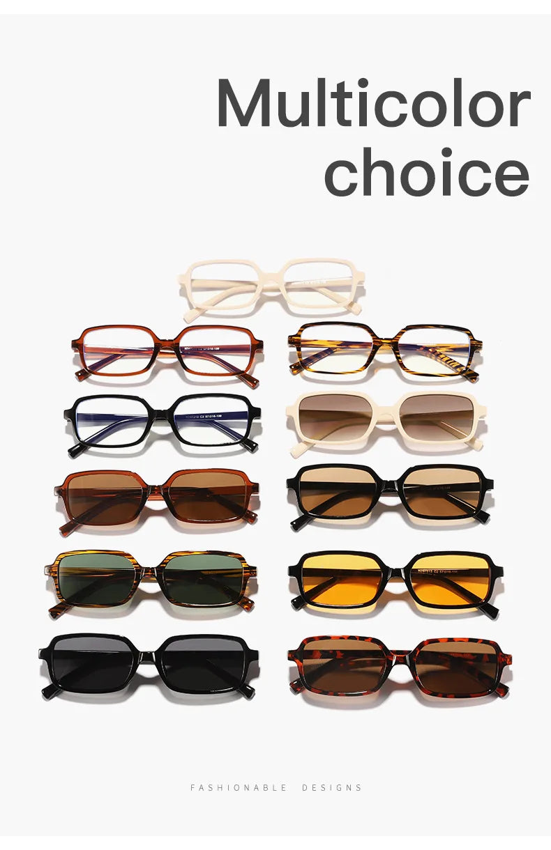 Sexy Small Rectangle Sunglasses 2026 Fashion Women Vintage Brand Designer Sun Glasses Men Shades Female Eyewear UV400