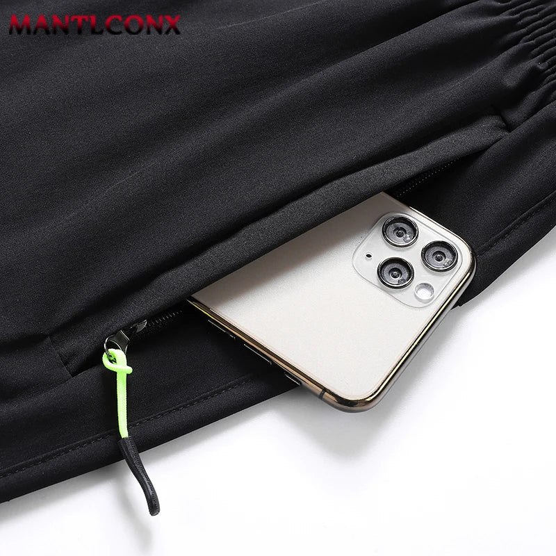 XL-3XL Casual Men's Running Shorts Quick-drying Fitness Black Shorts Men Beach Short Pants Male Sports Shorts Thin Lightweight