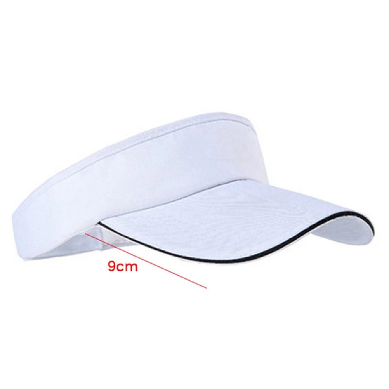 1Pcs Sun Hat Women Baseball Cap Summer Sun-Proof Caps Empty Top Visors Seaside Outdoor Sport Tennis Golf Hat
