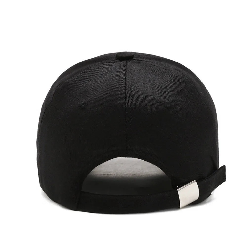 Hat trendy simple three horizontal bars Summer Baseball Men Women's fashion leisure sunshade Cap