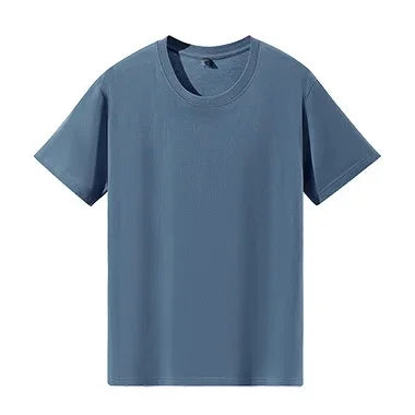 Classic Style Pure Cotton Short Sleeve T-Shirt 19 Colors Available 180 Grams Summer New Arrival Adult Short T-Shirt