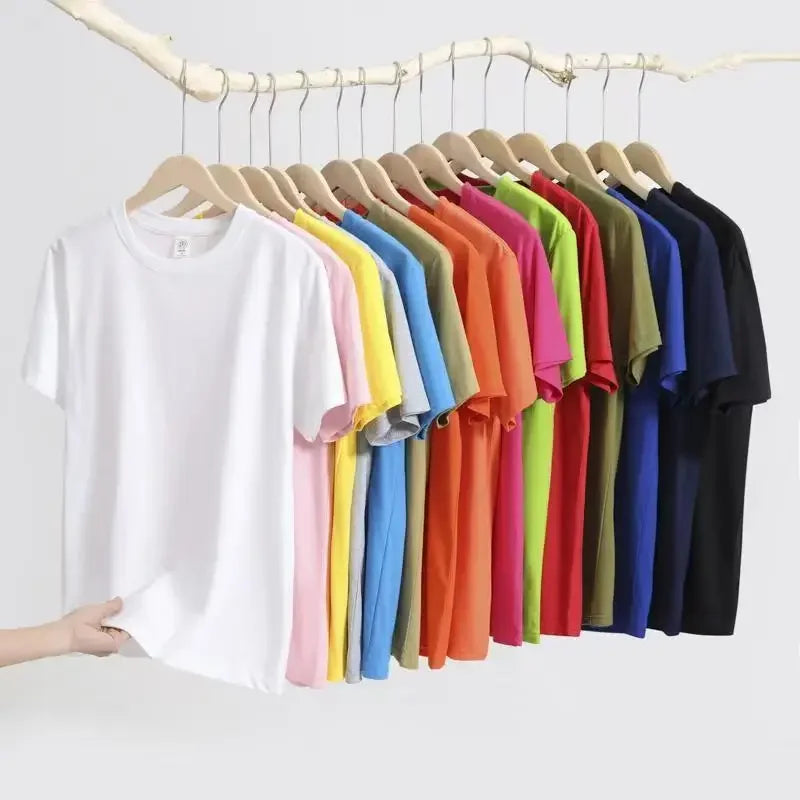 2025 New Trend Woman Cotton T-shirt Spring Summer Daily Casual Fashion O-neck Short Sleeve Top Female Home Outdoor Comfort Tees