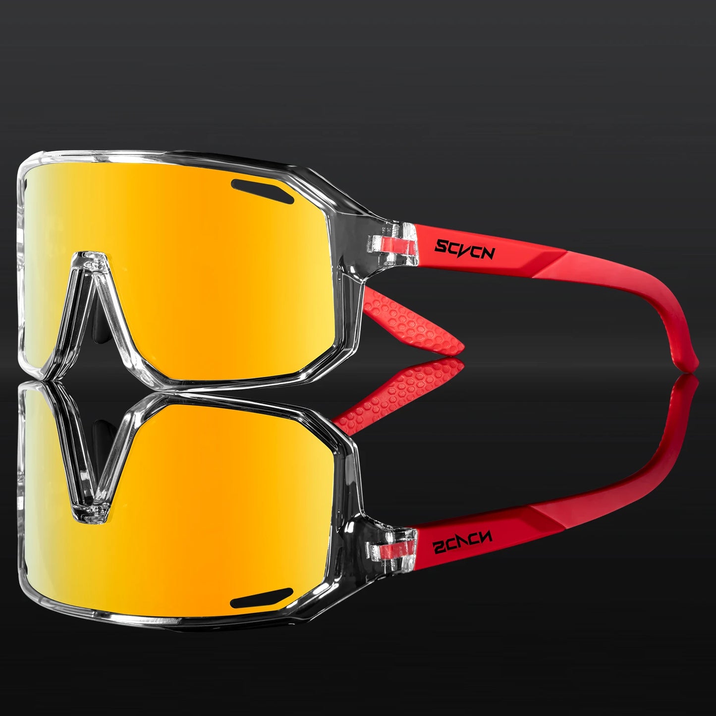 SCVCN Boys Bike Sunglasses Child Cycling Glasses for Kids UV400 Girls Small Size Glasses Fashion Outdoor Sports Protection 2024