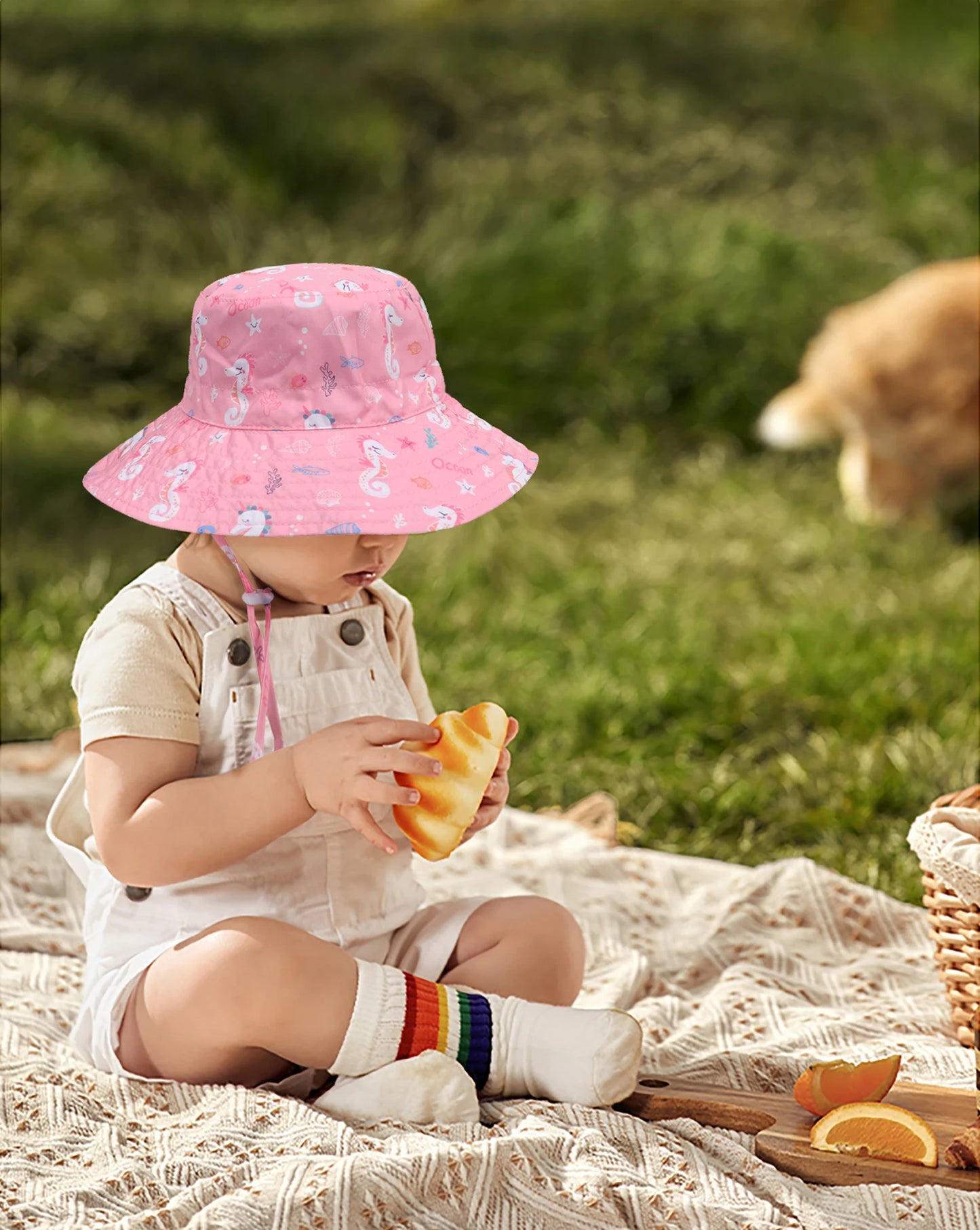 1 PC Summer children sun hat sun protection hat for boys and girls breathable basin hat beach cap fisherman hat