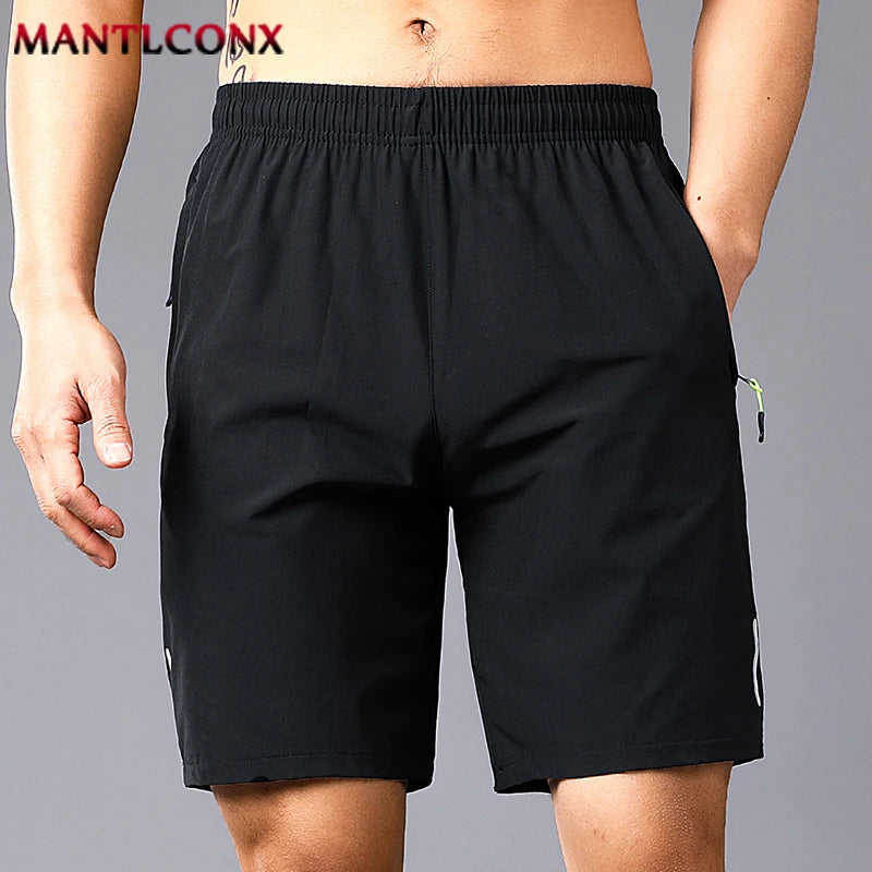 XL-3XL Casual Men's Running Shorts Quick-drying Fitness Black Shorts Men Beach Short Pants Male Sports Shorts Thin Lightweight