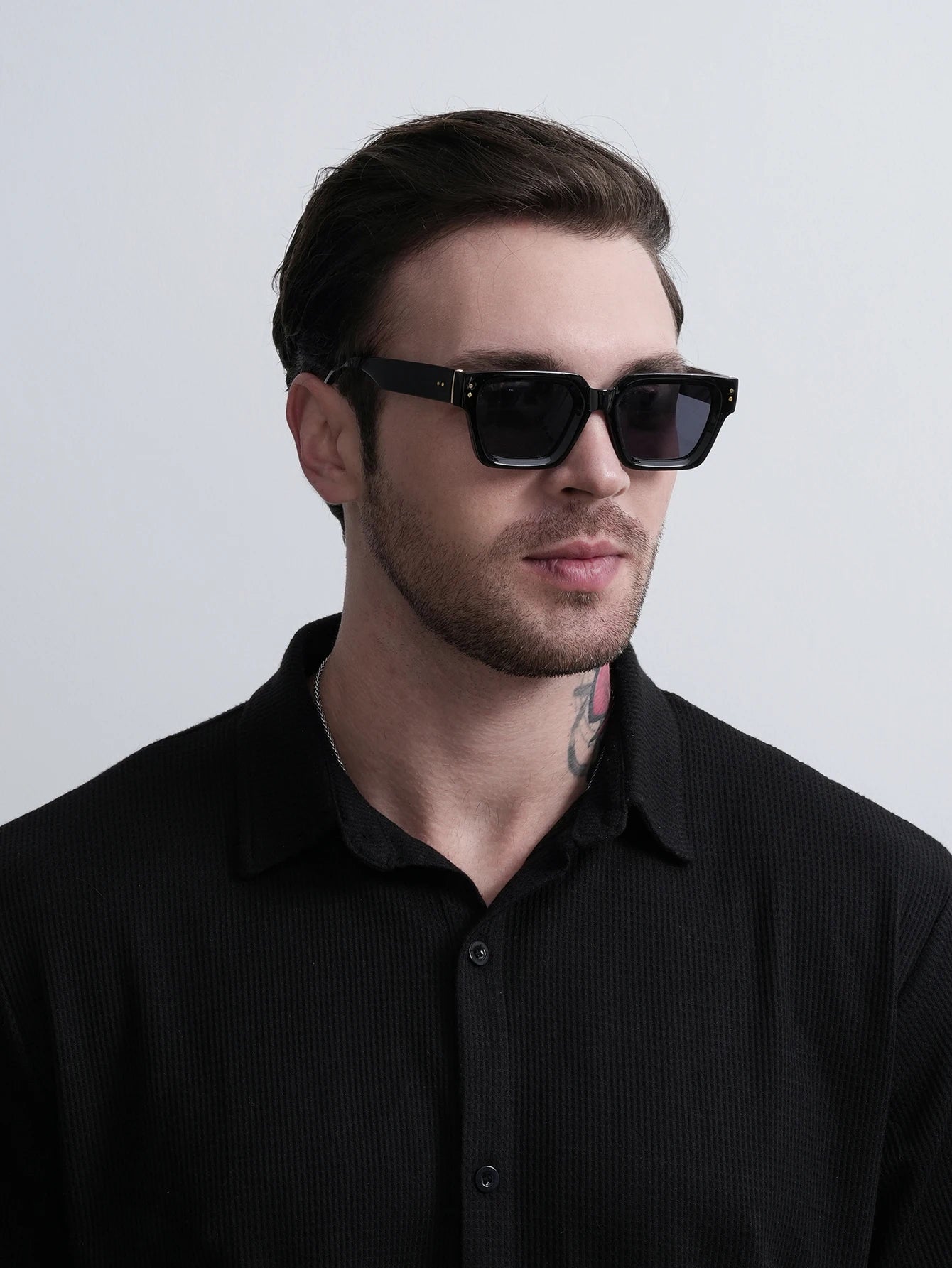 Ruiao 2026 Whole Luxury Premium Shades Designer Black Brand Sunglasses Mens Square lunette de soleil homme gafas de sol hombre