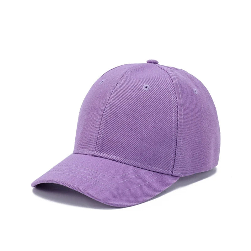 Students Kids Baseball Cap Summer Children Peaked Caps Travel Sun Hat Solid Color Boy Girl Snapback Hat Hip-Hop Hat Dropshipping