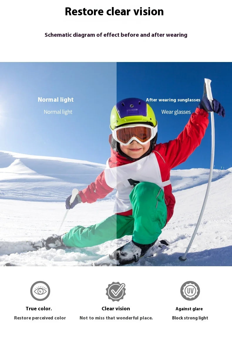 2024 New Children's Sunglasses And Funny Inflatable, Cute Heart Shaped Sunglasses, Female Instagram, Concave Shape