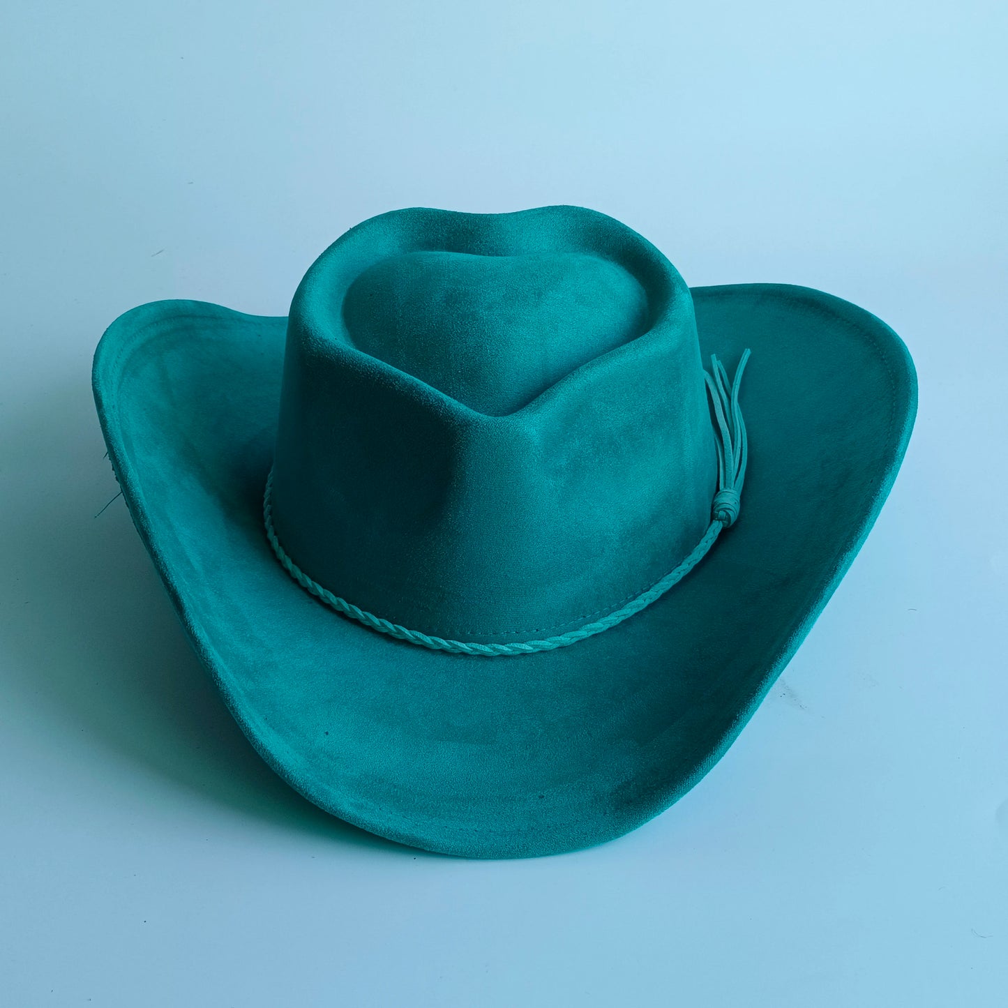 Western Vegan suede hat cowboy hat jazz panama hat unisex women's hat wide brim cowboy hat women's hat cowboy hat