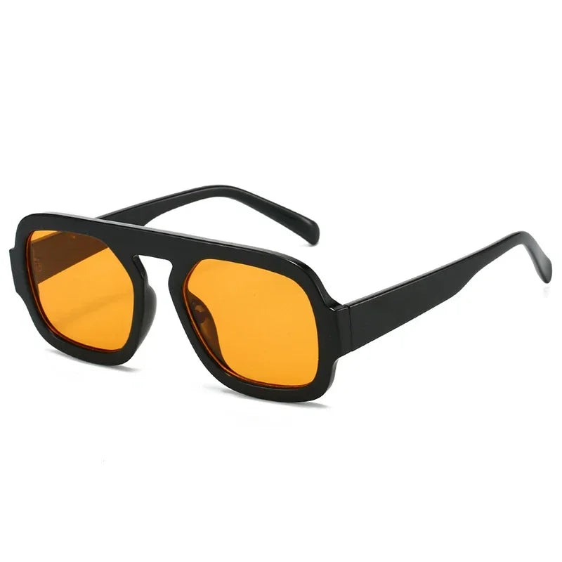 JNPCXI Retro Square Sunglasses Women Fashion Brand Design Gradient Shades UV400 Men Punk Sun Glasses
