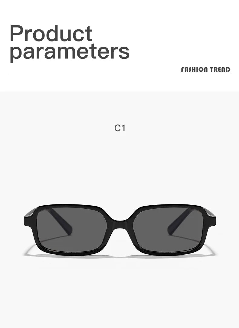 Sexy Small Rectangle Sunglasses 2026 Fashion Women Vintage Brand Designer Sun Glasses Men Shades Female Eyewear UV400