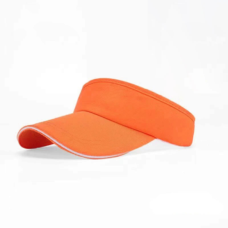 1Pcs Sun Hat Women Baseball Cap Summer Sun-Proof Caps Empty Top Visors Seaside Outdoor Sport Tennis Golf Hat