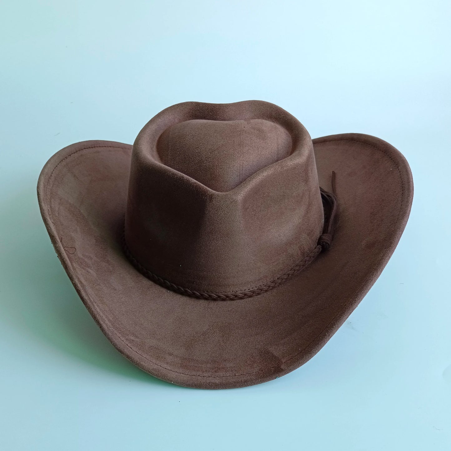 Western Vegan suede hat cowboy hat jazz panama hat unisex women's hat wide brim cowboy hat women's hat cowboy hat