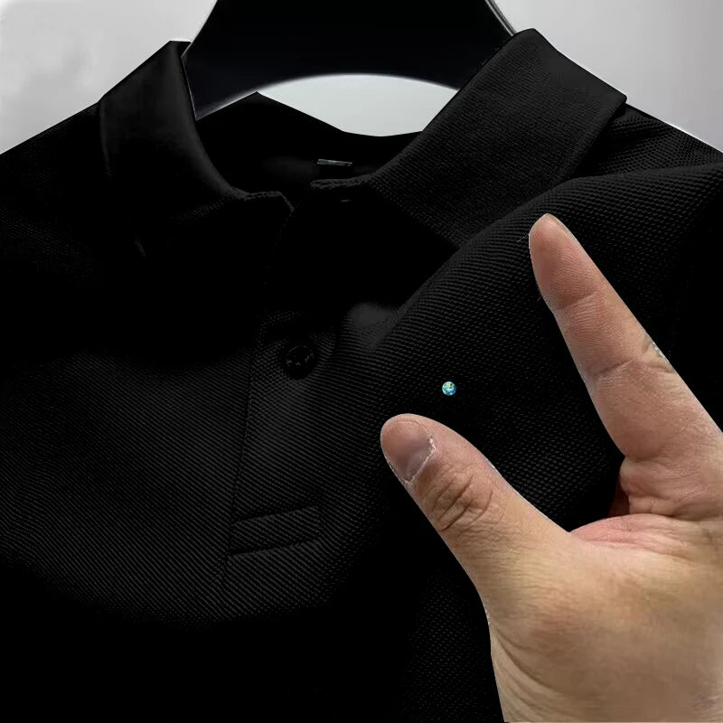 2026 Summer Men's Golf Polo Shirt , Luxury Business Casual Polo Shirt , Versatile , Comfortable And Breathable Good Summer Trend