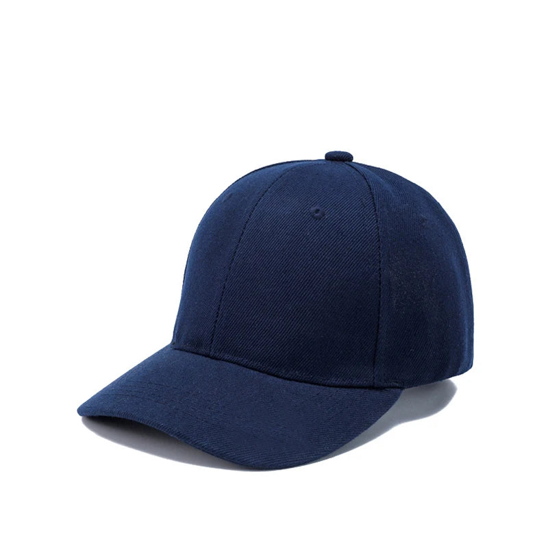 Students Kids Baseball Cap Summer Children Peaked Caps Travel Sun Hat Solid Color Boy Girl Snapback Hat Hip-Hop Hat Dropshipping