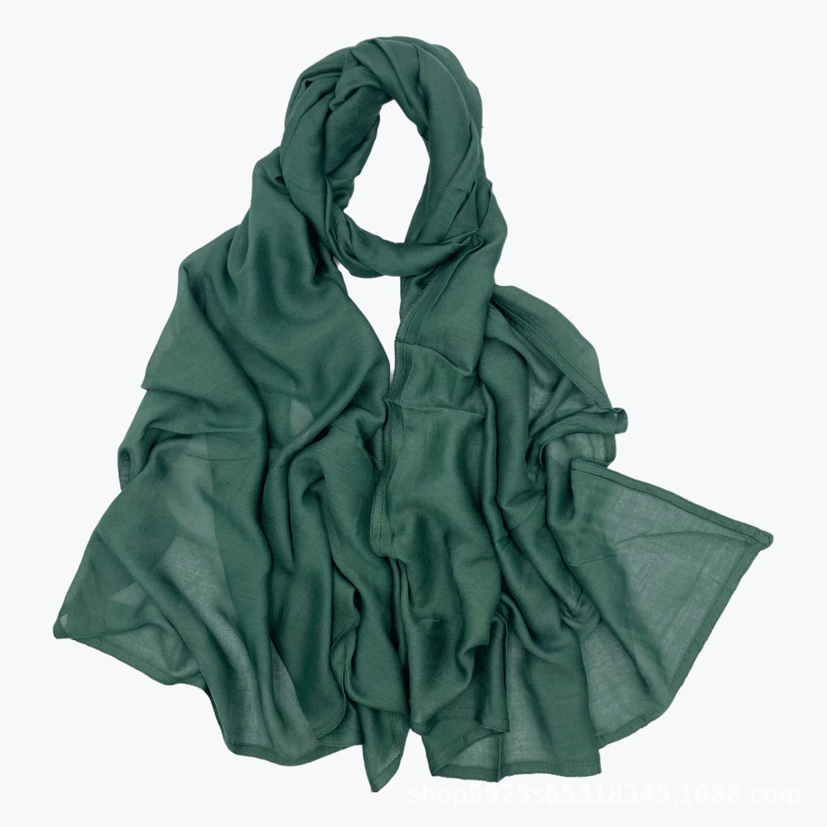Cross-border Foreign Trade Modal Headscarf Double-Needle Rayon Scarf