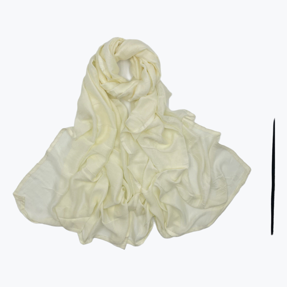 Cross-border Foreign Trade Modal Headscarf Double-Needle Rayon Scarf