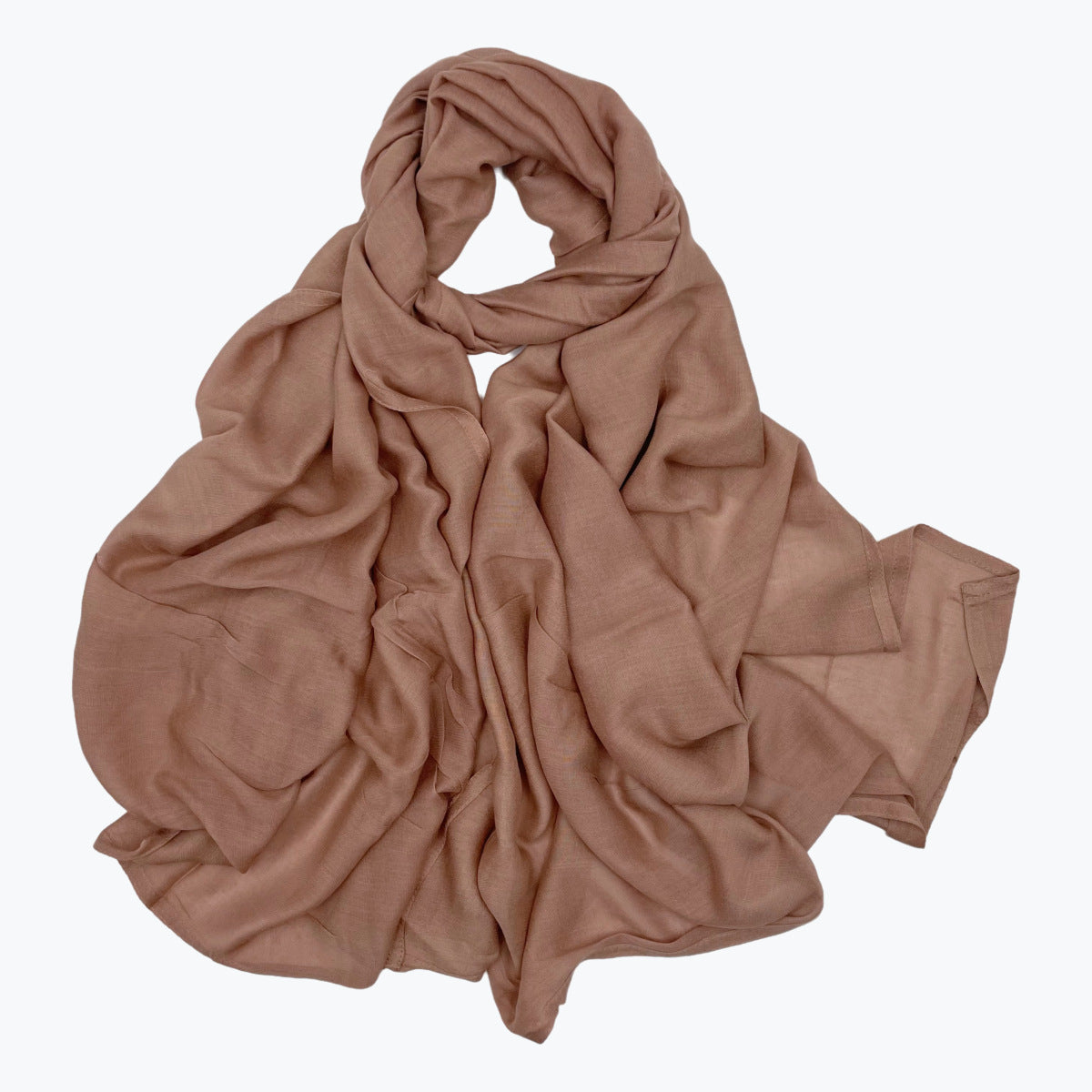 Cross-border Foreign Trade Modal Headscarf Double-Needle Rayon Scarf