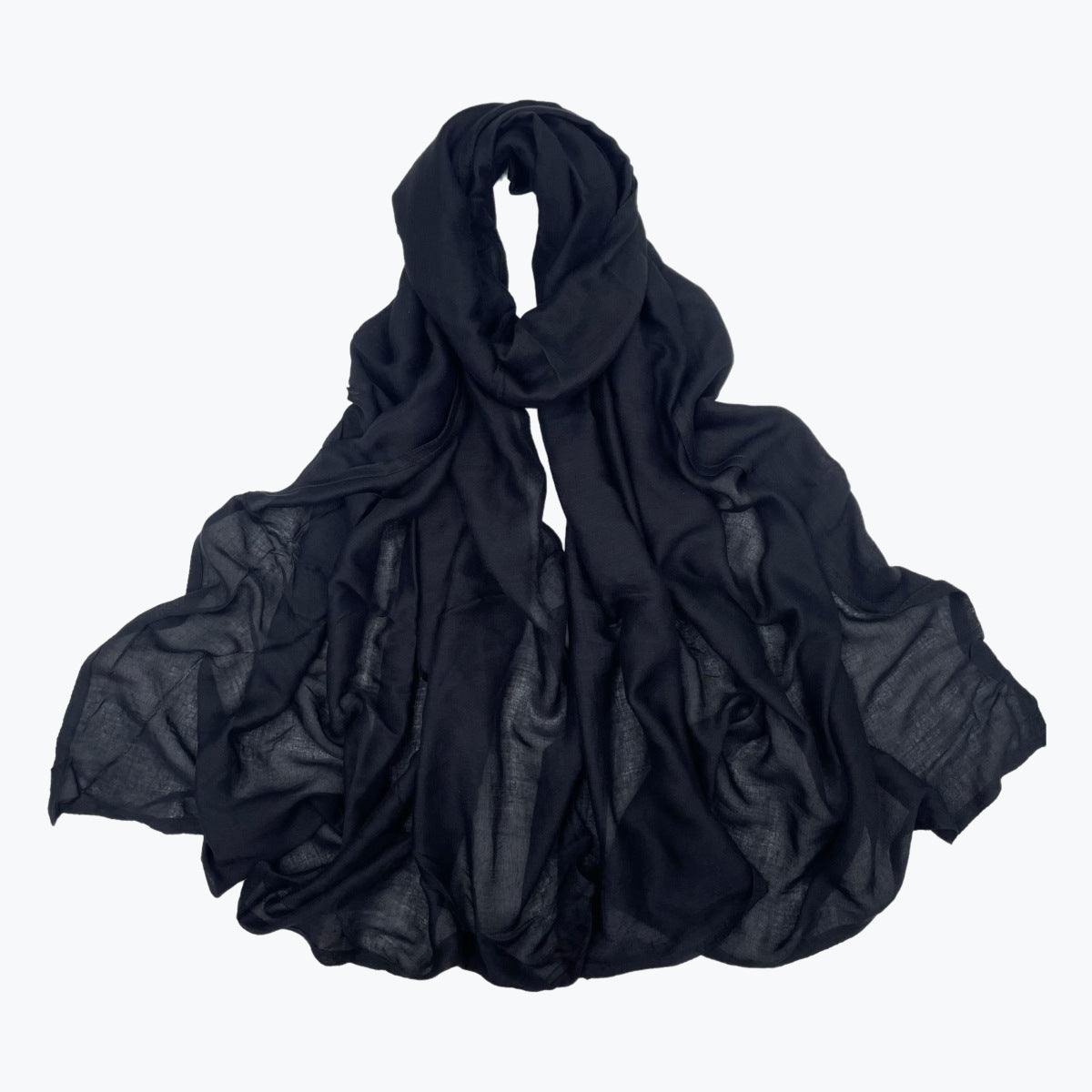 Cross-border Foreign Trade Modal Headscarf Double-Needle Rayon Scarf